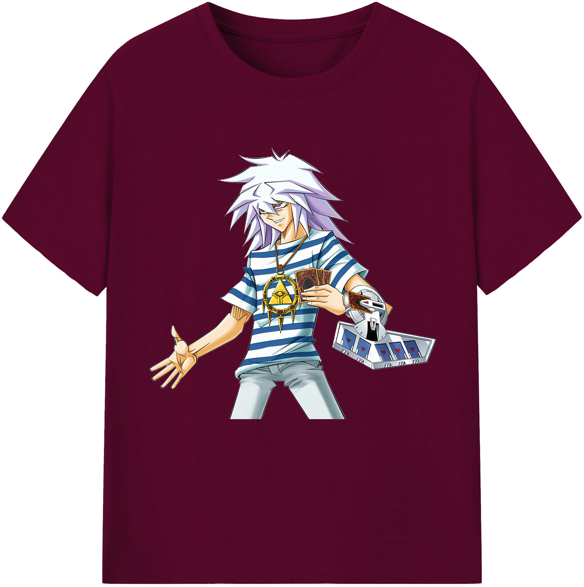（画像用） 遊☆戯☆王 Yu-Gi-Oh! レディースカジュアルプリントTシャツ（綿100％）